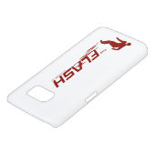 Der Flash | Super Hero Name Logo Case-Mate Samsung Galaxy Hülle (unten)