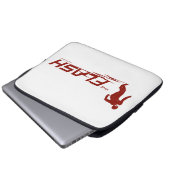 Der Flash | Super Hero Name Logo Laptopschutzhülle (Vorne Knopf)