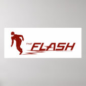 Der Flash | Super Hero Name Logo Poster (Vorne)