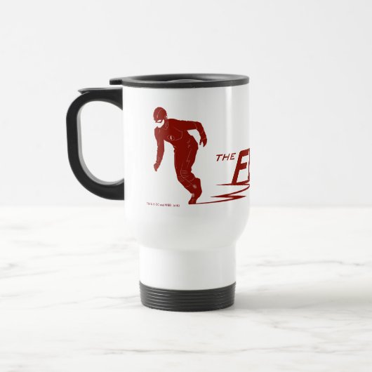 Der Flash | Super Hero Name Logo Reisebecher (Links)