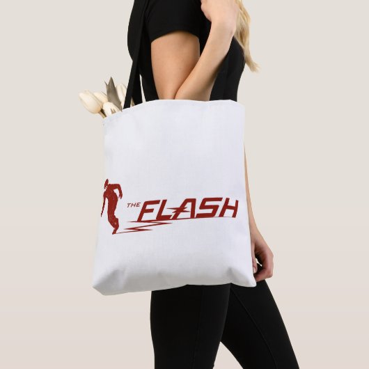 Der Flash | Super Hero Name Logo Tasche (Von Nahem)