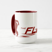 Der Flash | Super Hero Name Logo Tasse (Vorderseite Links)