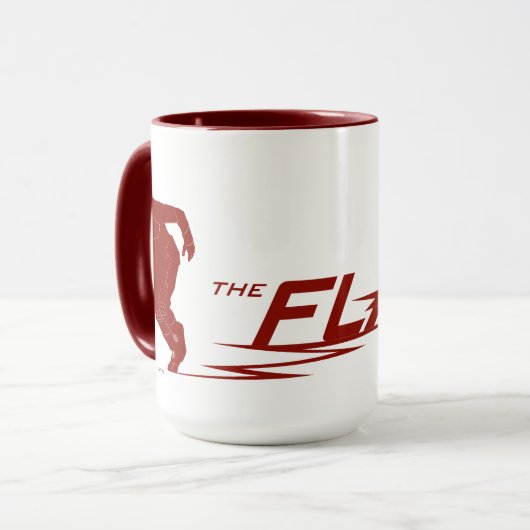 Der Flash | Super Hero Name Logo Tasse (Vorderseite Links)