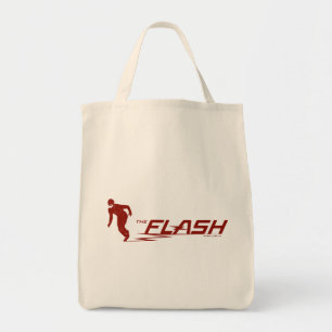 Der Flash Super Hero Name Logo Tragetasche