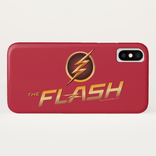 Der Flash | TV-Show-Logo Case-Mate iPhone Hülle (Rückseite (Horizontal))