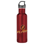 Der Flash | TV-Show-Logo Edelstahlflasche (Vorderseite)