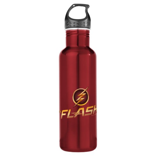 Der Flash | TV-Show-Logo Edelstahlflasche (Vorderseite)