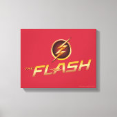 Der Flash | TV-Show-Logo Leinwanddruck (Vorderseite)