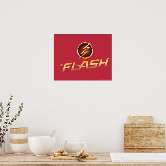 Der Flash | TV-Show-Logo Poster (Küche)