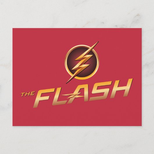 Der Flash | TV-Show-Logo Postkarte (Vorderseite)