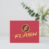 Der Flash | TV-Show-Logo Postkarte (Stehend Vorderseite)