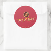Der Flash | TV-Show-Logo Runder Aufkleber (Tasche)