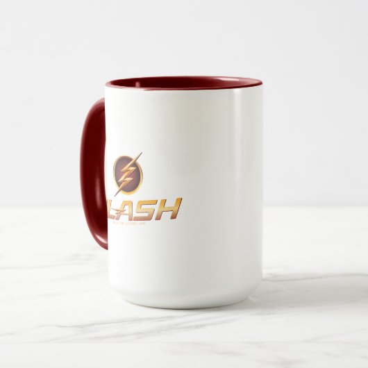 Der Flash | TV-Show-Logo Tasse (Vorderseite Links)