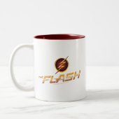 Der Flash | TV-Show-Logo Zweifarbige Tasse (Links)