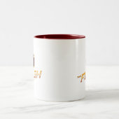 Der Flash | TV-Show-Logo Zweifarbige Tasse (Mittel)