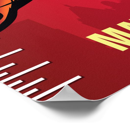 Der Flash | Wachstumstabelle Poster (Ecke)