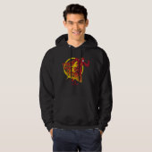 Der Flash | "Zeit für einen Helden" Grafik Hoodie (Vorne ganz)