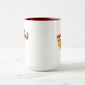 Der Flash | "Zeit für einen Helden" Grafik Tasse (Zentrum)