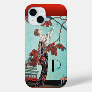 DER FLATTERHAFTE VOGEL, MODEDESIGNERIN iPhone 15 HÜLLE