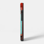 DER FLATTERHAFTE VOGEL, MODEDESIGNERIN iPhone HÜLLE (Linke Seite)