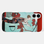 DER FLATTERHAFTE VOGEL, MODEDESIGNERIN iPhone HÜLLE (Rückseite (Horizontal))