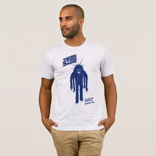 DER FLECK - BLAU T-Shirt (Vorne ganz)