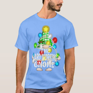 Der fleißige Gnom-Weihnachten passende Familie S T-Shirt