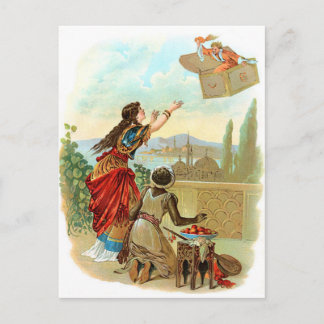 Der Fliegen-Stamm Postkarte