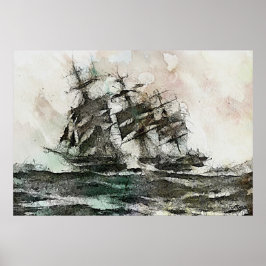 Der fliegende Holländer Poster