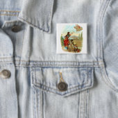 Der fliegende Koffer Button (Beispiel)