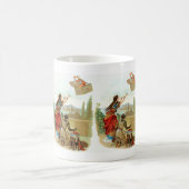 Der fliegende Koffer Kaffeetasse (Mittel)