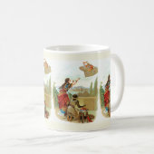 Der fliegende Koffer Kaffeetasse (VorderseiteRechts)