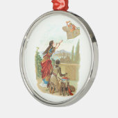 Der fliegende Koffer Ornament Aus Metall (Links)