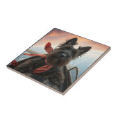Der fliegende schottische Terrier Dog Fliese (Seite)