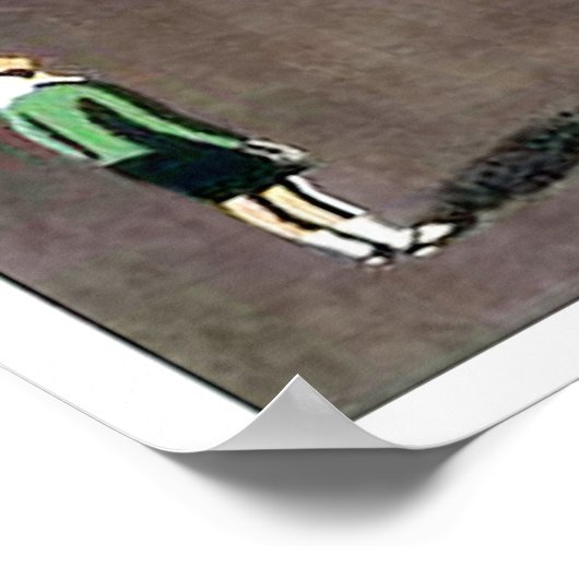 Der fliegende Scotsman - Großes Poster (Ecke)