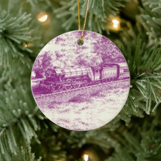 Der fliegende Scotsman - Keramik Ornament (Baum)