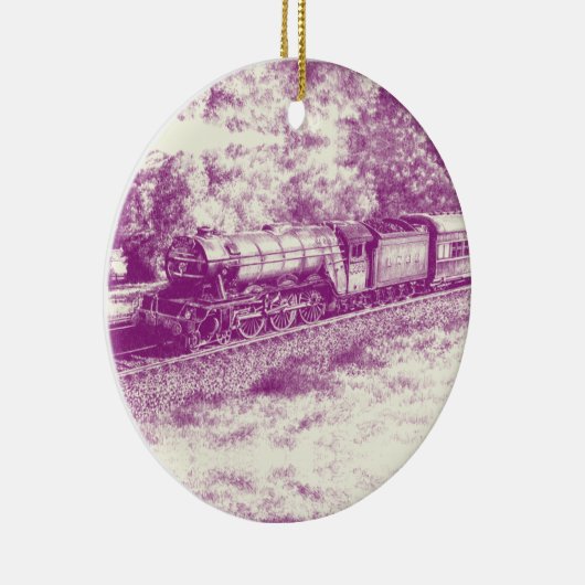 Der fliegende Scotsman - Keramik Ornament (Rechts)