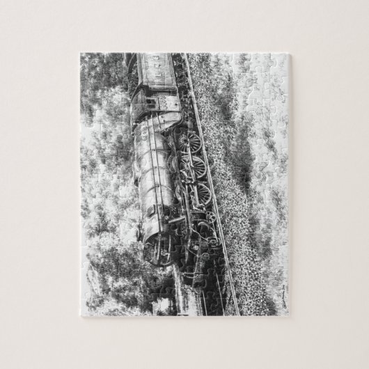 Der fliegende Scotsman - Puzzle (Vertikal)