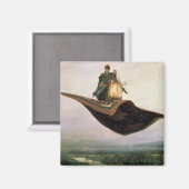 Der fliegende Teppich Magnet (Vorderseite/Rückseite)