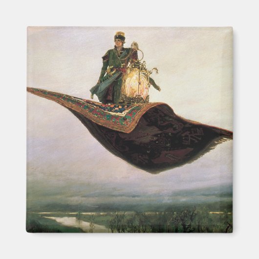 Der fliegende Teppich Magnet (Vorne)