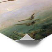 Der fliegende Teppich Poster (Ecke)