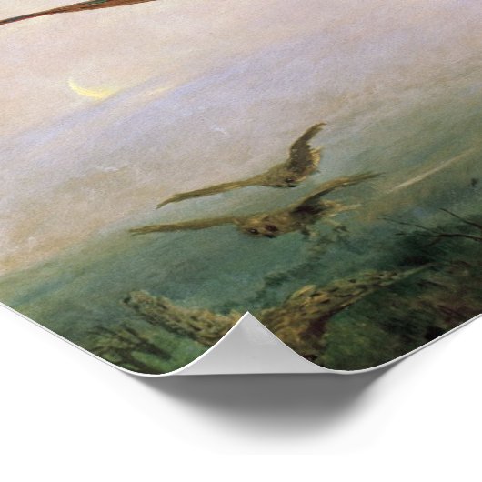 Der fliegende Teppich Poster (Ecke)