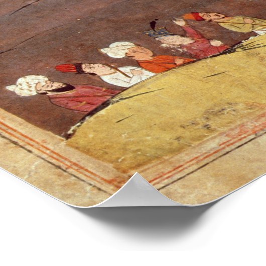 Der fliegende Teppich Poster (Ecke)