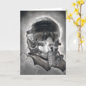 Der Flieger Karte (Gelbe Blume)