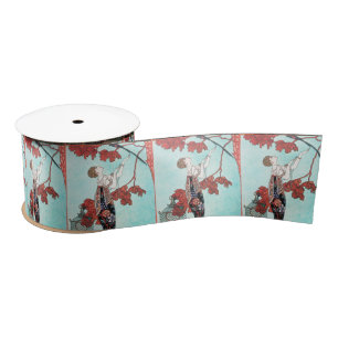 DER FLIGHTLOSE, SCHÖNE FASHION-DESIGNER SATINBAND