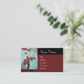 DER FLIGHTLOSE, SCHÖNHEITSGESCHMACK-DESIGNER VISITENKARTE (Stehend Vorderseite)