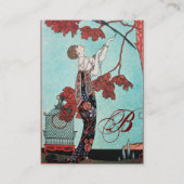 DER FLIGHTLOSE, SCHÖNHEITSGESCHMACK-DESIGNER VISITENKARTE (Rückseite)