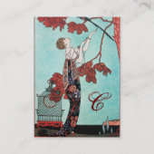 DER FLIGHTLOSE, SCHÖNHEITSGESCHMACK-DESIGNER VISITENKARTE (Rückseite)