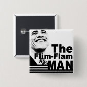 Der Flim Flam Mann Button (Vorne & Hinten)