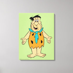 Der Flintstones  Fred Flintstone Leinwanddruck